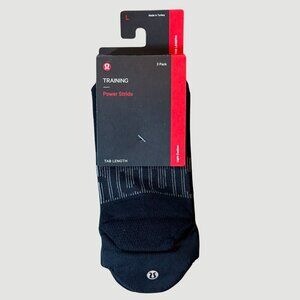 Training Power Stride Tab Length (3 Pack) - Black